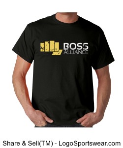 BOSS Weathered T-Shirt Design Zoom